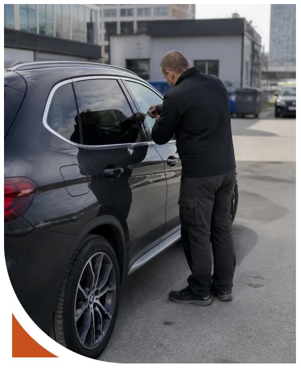 Вскрытие автомобиля БМВ в Рассказове от 2554 р. | Разлок-Рсз